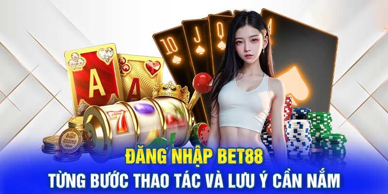 Điền đầy đủ thông tin vào ô đăng nhập Bet88 tài khoản